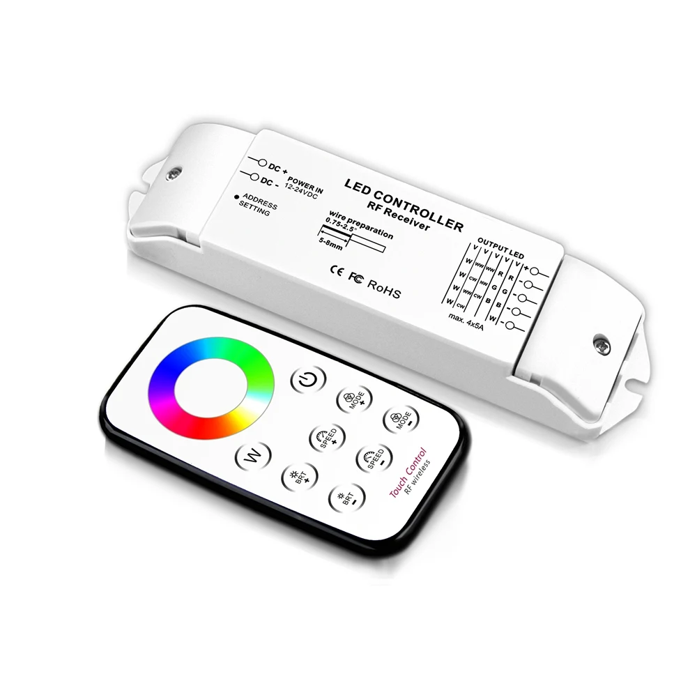 Bincolor T4 + R4 беспроводной пульт дистанционного управления RGBW светодиодный