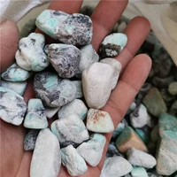 natural amazonite stone raw stone tianhe stone wool fragrant stone large particles stone gravel ornaments fish cylinder