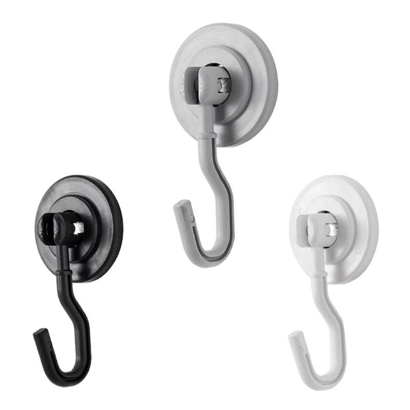 

Магнитный Крючок, 3 цвета на выбор, поворот на 360 °, утолщенный, прочный, из АБС-пластика, внутрь, Прямая поставка