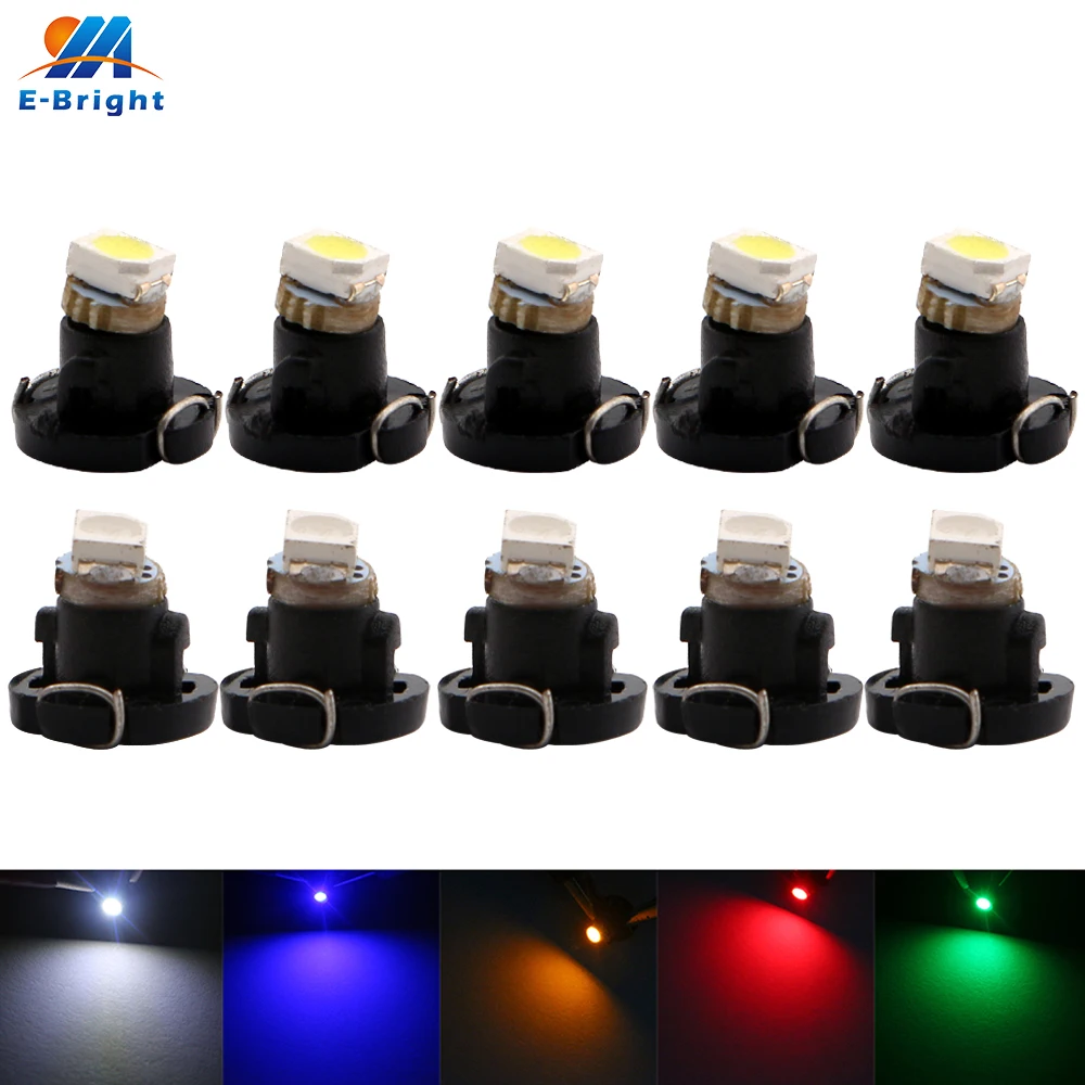 10X T3 1210 LED SMD автомобисветильник датчик освещения Авто приборной панели освещение
