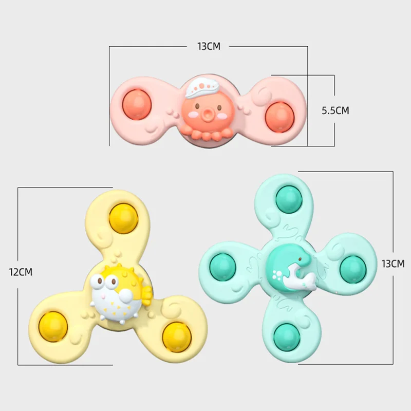 Детская Непоседа игрушки для ванной на возраст от 2 до 4 лет спин присоски подарка