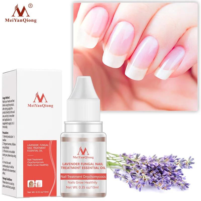 

MeiYanQiong Lavender Fungal Nail Treatment Essential oil Natural Plant Therapy Lymphatic Drainage Ginger Essential Oil 10ml