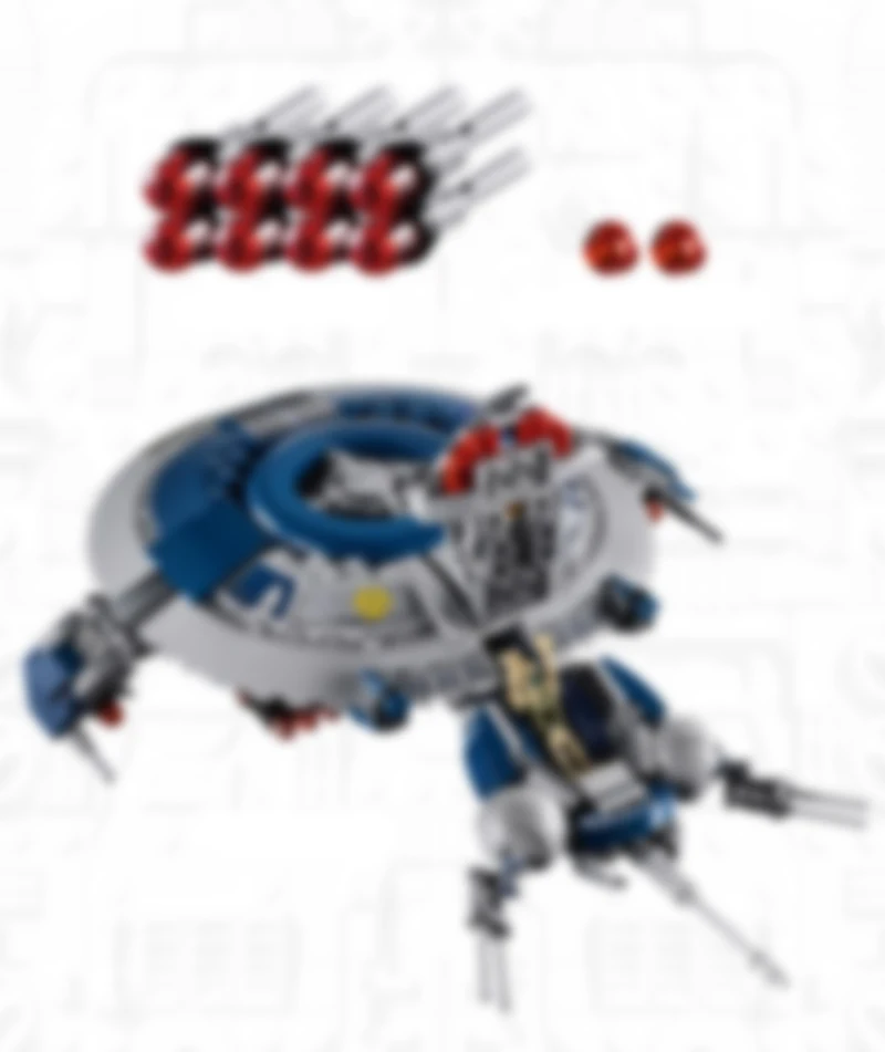 

New 399pcs Compatible With legouingly Star Battle Droid Gunship Starfighter Flagship Space Wars Forces Building Blocks Toy Brick
