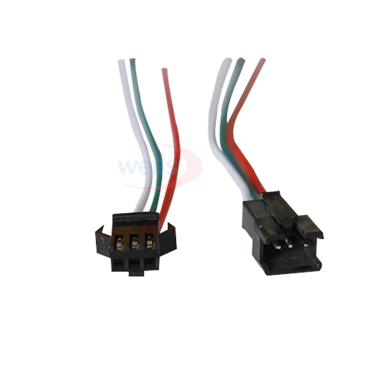 3pin 4pin 5pin 6pin JST светодиодные разъемы штекер и гнездо для 3528 5050 RGB RGBW RGBWW светодиодная