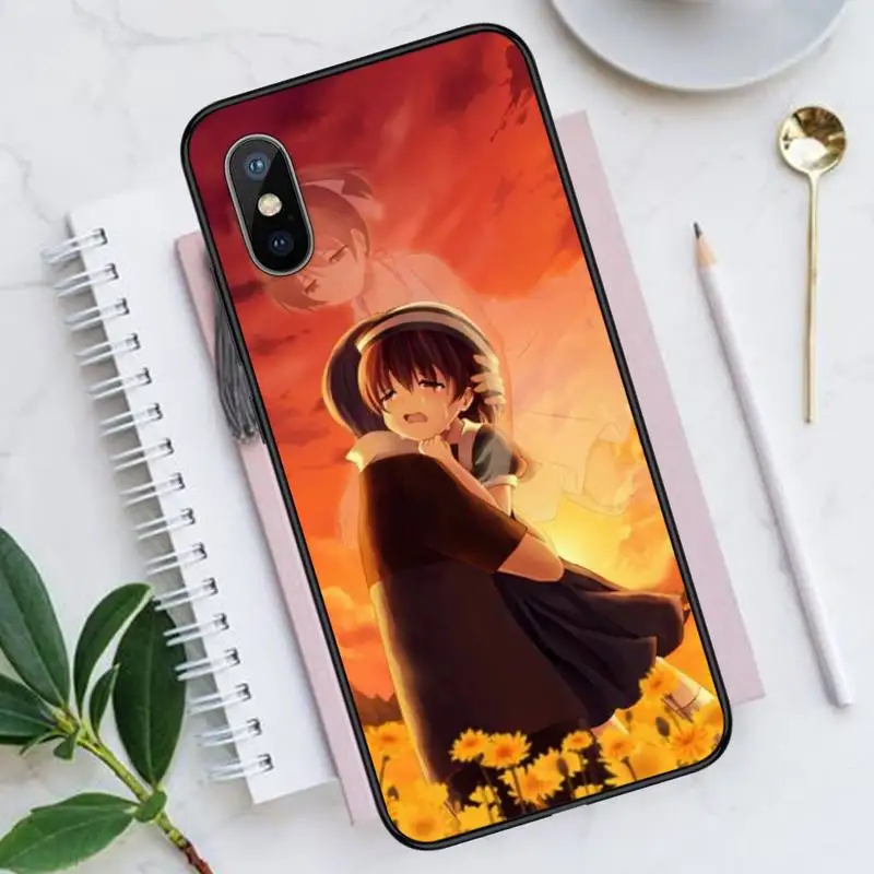 

Japan anime Clannad After Story Phone Case for iPhone 11 12 mini pro XS MAX 8 7 6 6S Plus X 5S SE 2020 XR Luxury funda