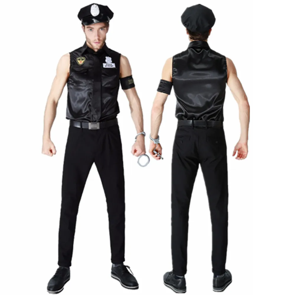 Костюмы на Хэллоуин для взрослых американская полиция США костюм полицейского