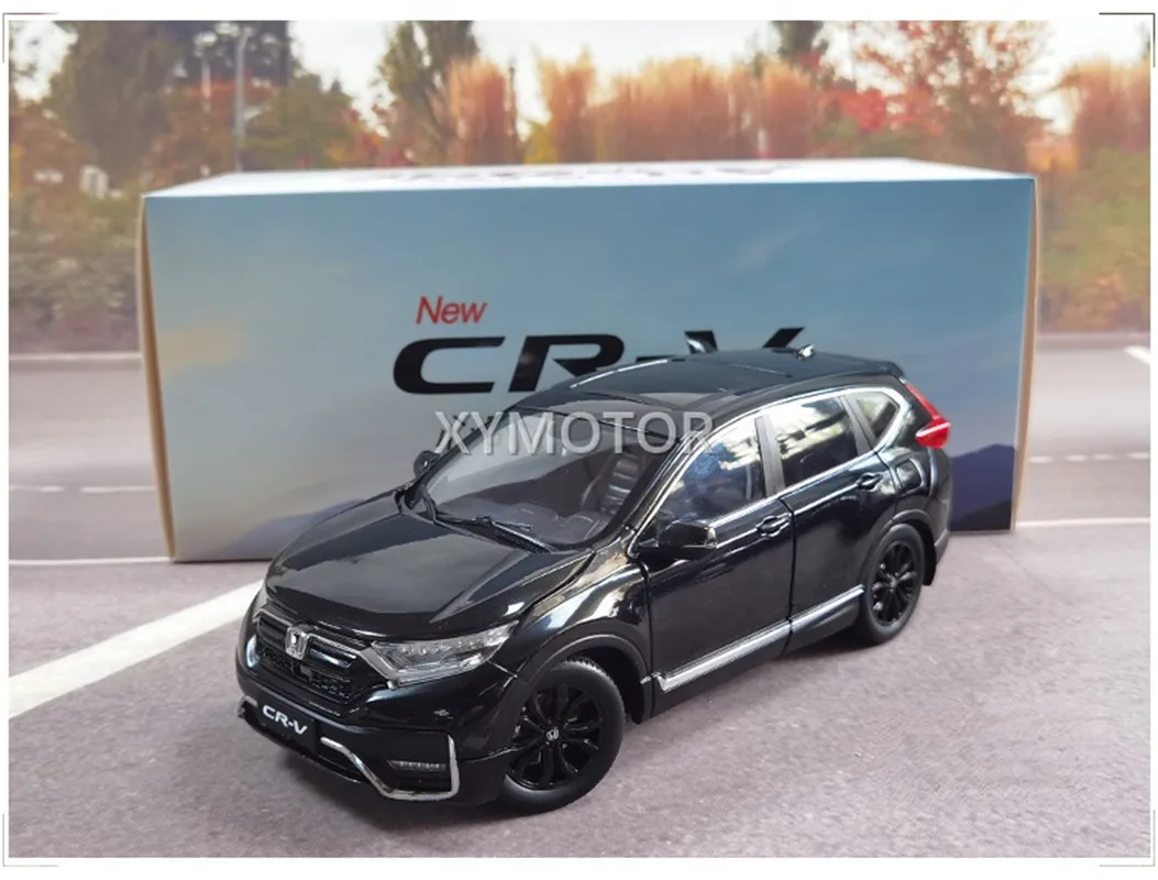 

New 1:18 For Honda 2021 CRV CR-V 240 AWD Diecast Metal Car SUV Model Gift Blackadder Kids toy gifts for display Collection Metal