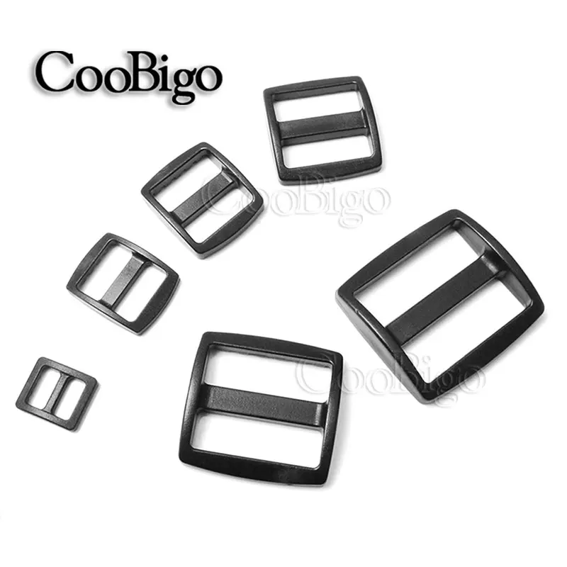 100 шт. пластиковые пряжки для ремня рюкзака|tri glide|adjustable bucklesbuckle sliders |