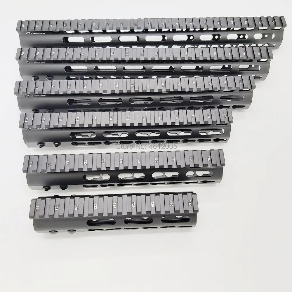 Keymod ar15 GBB AEG игрушки Toyko marui Тактическая защита для рук свободном тонкий ar 15 handguard Quad