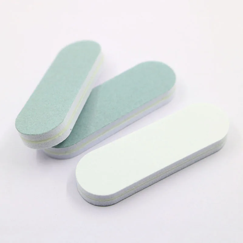 10 шт мини двухсторонний пилка для ногтей одноразовая полировка ультра тонкий