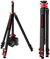 ifootage gazelle series ta5stc5sta6stc6s travel professional tripod carbon fiber camera tripods 3 sections for canon dslr