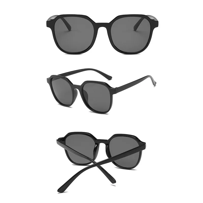 Многоцветная оправа 8 цветов линзы Солнцезащитные очки Ретро Мода Чистая красная