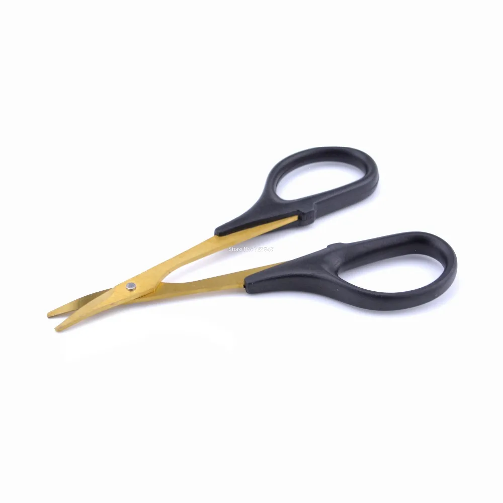 scissors gold 0-14 мм Дырокол расширитель ж/рукав Изогнутые Ножницы Набор универсальный инструмент для RC корпус автомобиля Lexan пластик с синим расширителем - Цвет: scissors gold
