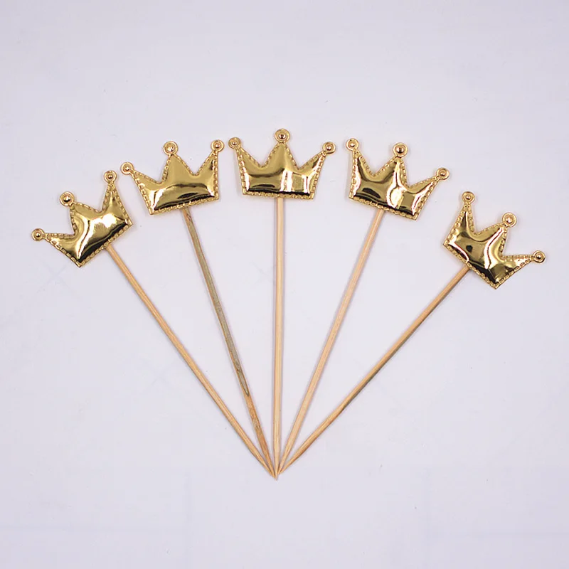 Корона Топпер голова кекс сердце Микки сувениры для девочек 5 шт./лот день