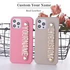 Чехол из натуральной воловьей кожи для iPhone 11 12 Pro Mini Max X XR XS 7 8Plus