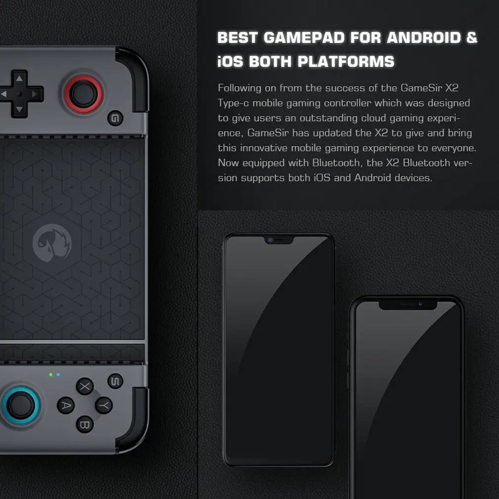 

X2 Bluetooth Mobile Gamepad, Wireless Game Controller for Android and iOS iPhone Cloud Gaming Xbox Game Pass