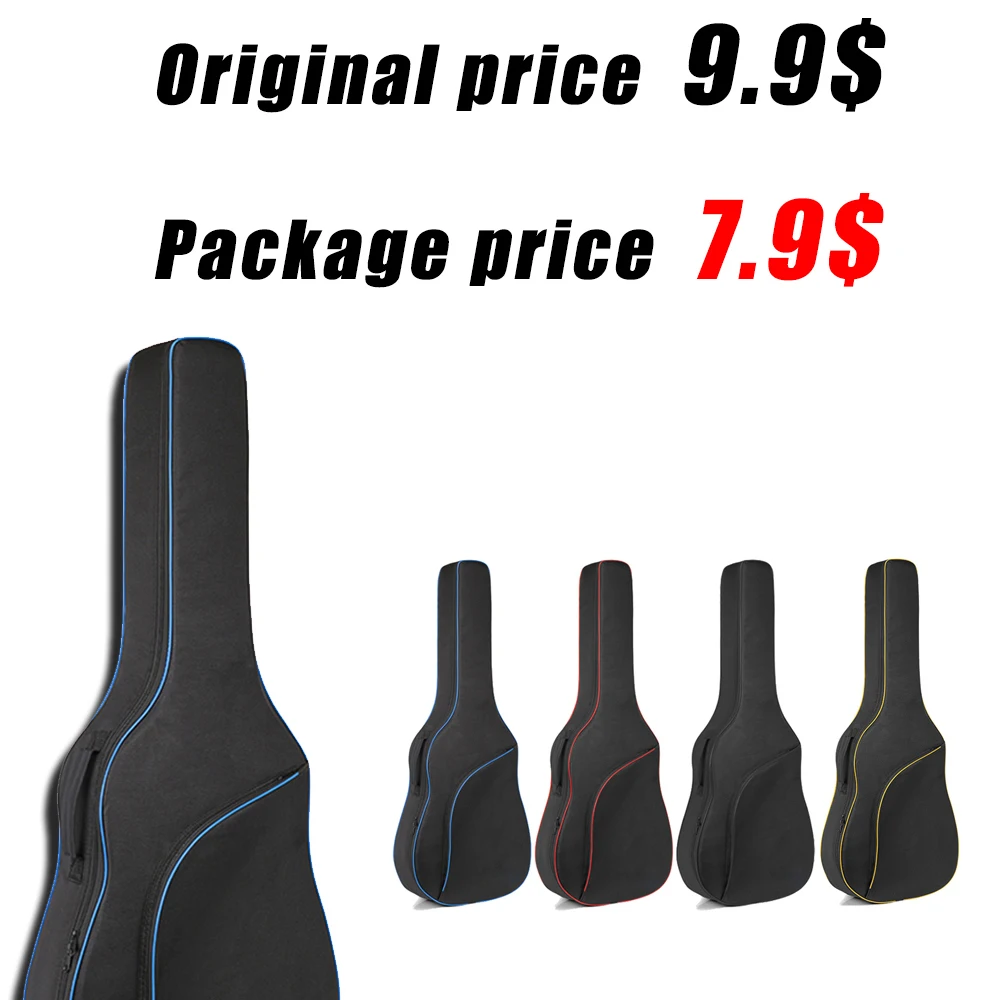 Лидер продаж акустическая гитара для начинающих 41 дюйм матовая черная практики