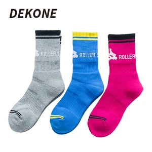 Носки для хоккея с шайбой, 100% полиэстер, эластичные профессиональные дышащие носки для хоккея с шайбой, уличные спортивные носки до колена с защитой от порезов