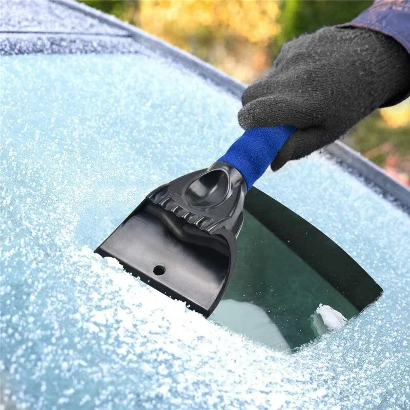 

Auto Car Snow Shovel Car Windshield Window Snow Cleaning Tool Handheld Car Ice Scraper ABS and EVA sponge cover