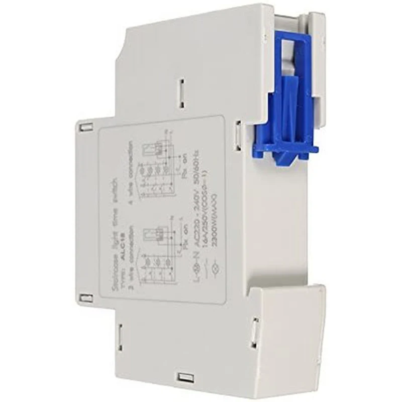 ALC18 Din Rail Staircase Lighting Timer Switch Relay 220VAC 16A Used for Corridor Mechanical | Обустройство дома