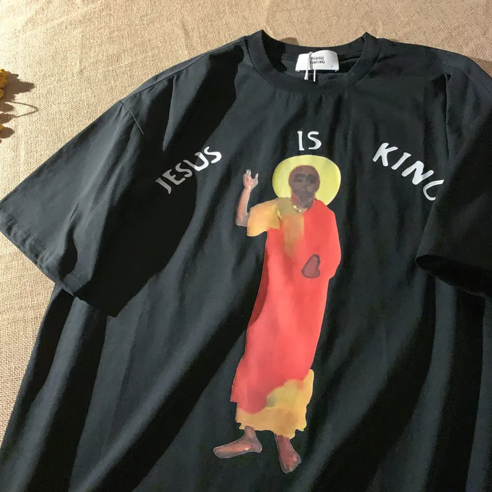 

Футболка женская с круглым вырезом и коротким рукавом, из натурального хлопка