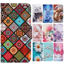 Capa POCO X3 NFC Flip Case for Funda Xiaomi Redmi 9 9A 9C 9T 8A 7A Note 10 Pro 8T Case Cute Cat Leather Wallet Phone Cover Women
