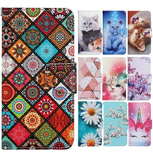 capa poco x3 nfc flip case for funda xiaomi redmi 9 9a 9c 9t 8a 7a note 10 pro 8t case cute cat leather wallet phone cover women free global shipping
