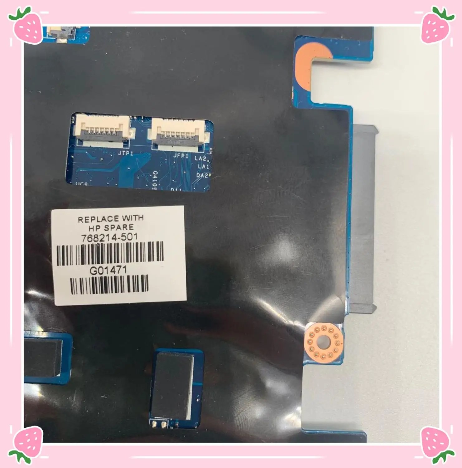 

High quality For 430 G2 Laptop motherboard 768214-501 With 2957u SR1DV LA-B171P Mainboard 100% working well