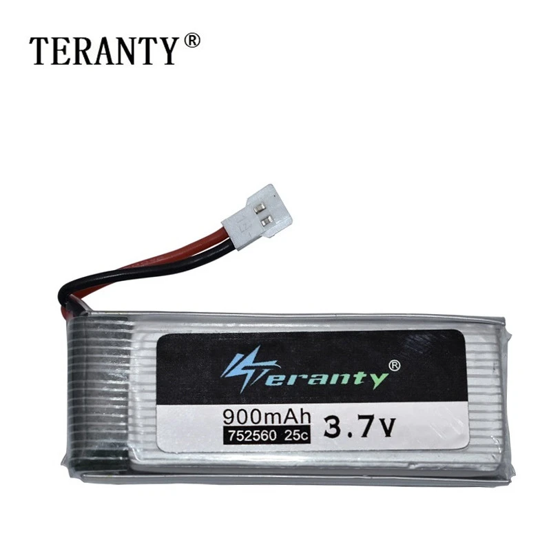 3,7 V 900mah lipo аккумулятор для X5 X5C X5SC 8807 8807W A6 A6W M68 Rc Квадрокоптер запасные части 3,7 v дроны батарея 752560