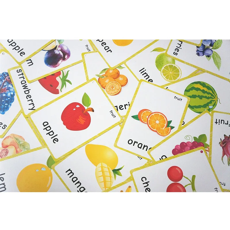Детские флэш-карты фрукты 21 шт. | Игрушки и хобби