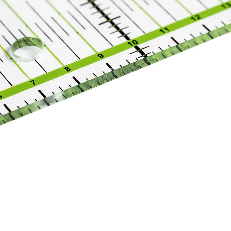 

15x15CM New Ruler Quilting Sewing Patchwork Tool Tailor Cutting Ruler Template Tool Supplies Home DIY Sewing Accessories