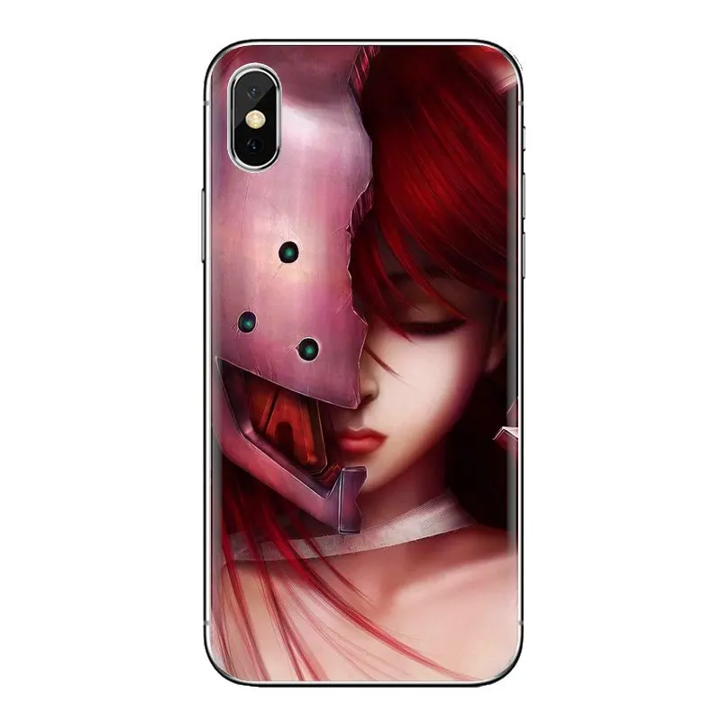 Корпус Эльфийская песня anese Аниме Манга квином для samsung Galaxy S2 S3 S4 S5 мини S6 S7 край S8 S9