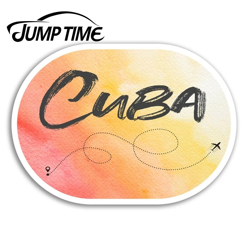 Виниловая наклейка с кубинской тематикой Время скачка | Автомобили и мотоциклы