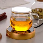 Lansidel термостойкая кружка для чая из боросиликатного стекла, Кружка для молока, кофе
