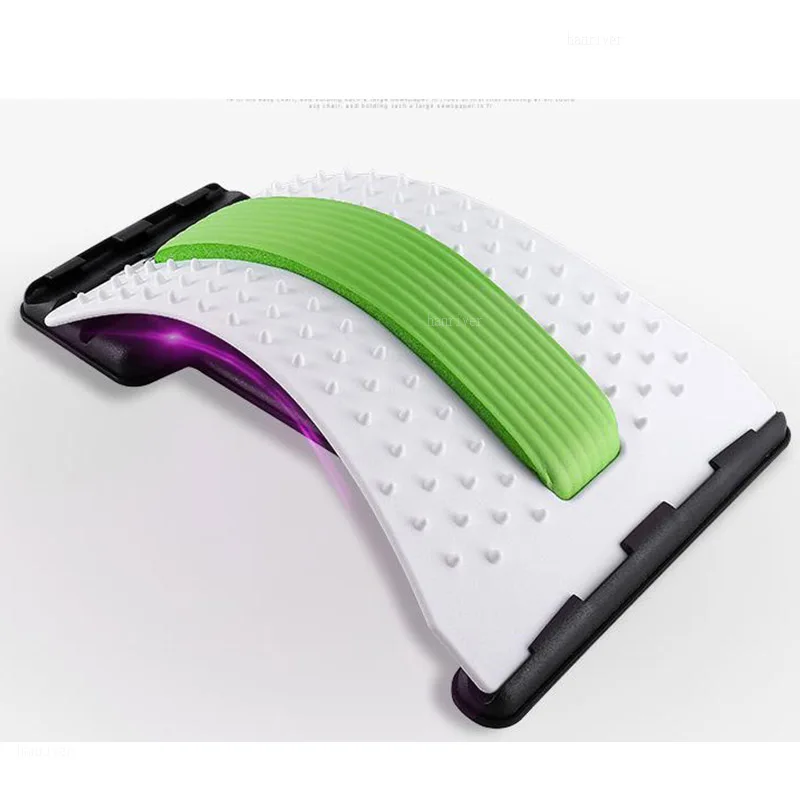 Magic Acupuncture Moxibustion Back Massage Fitness Equipment Relax Mate Stretcher Lumbar Support Spine Pain Relief Chiropractic | Красота и