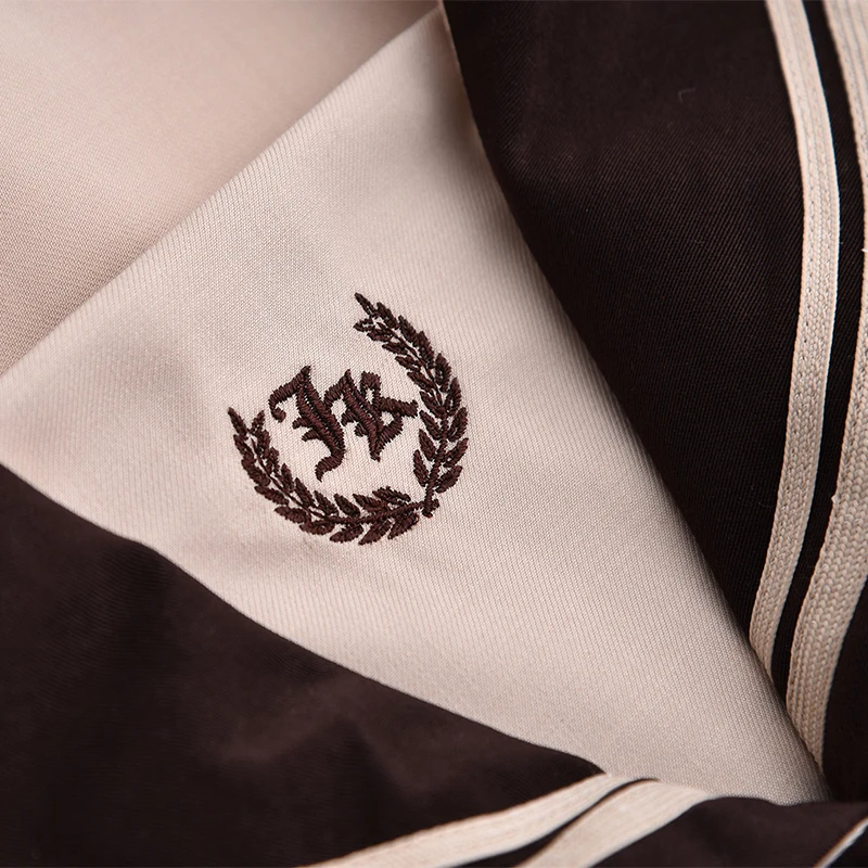 Милая девушка коричневая форма JK новая распродажа матросские топы