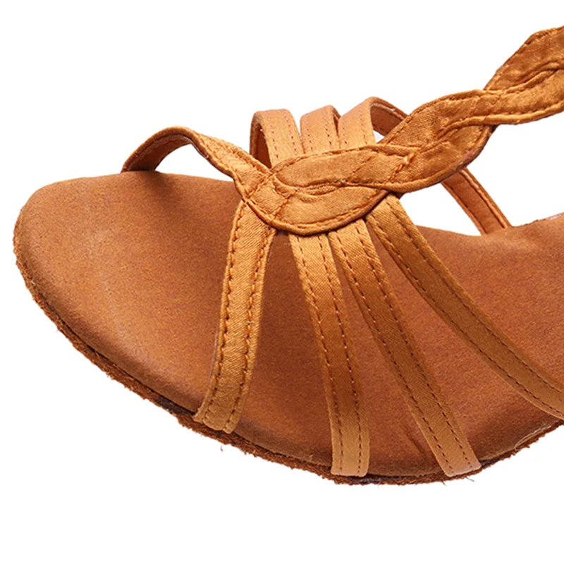 DIPLIP hot ladies Latin dance shoes adult girls ballroom dance soft tango shoes salsa ballroom high heels 5/7cm
