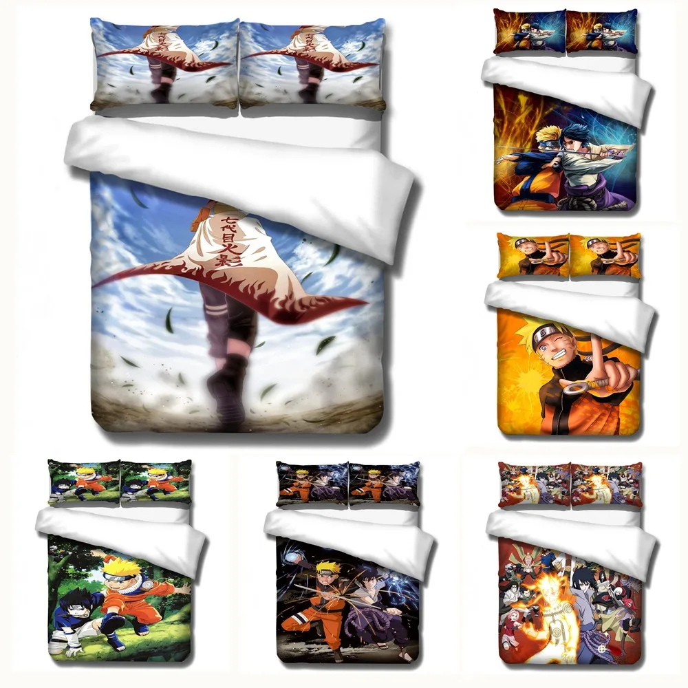 Пододеяльник 3D японский мультфильм с героями мультфильма Черепашки-ниндзя