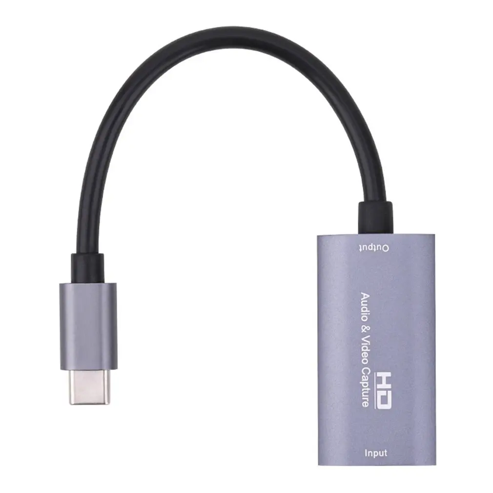 

Карта видеозахвата USB 3,0 HDMI-совместима с USB C, карта аудиозахвата с устройствами-адаптерами Type-C
