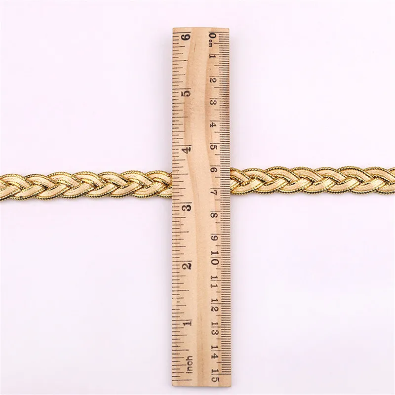 1 ярд золотая серебряная белая Черная кружевная лента Мягкая сетчатая отделка