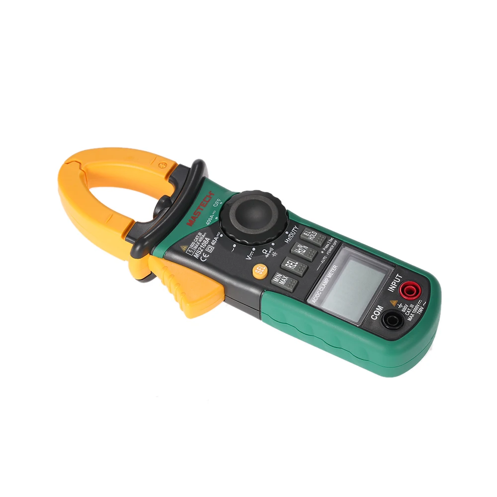Mastech MS2108A цифровой мультиметр с зажимом частота Макс./мин. Значение измерения удерживающая лампочка сумка для переноски