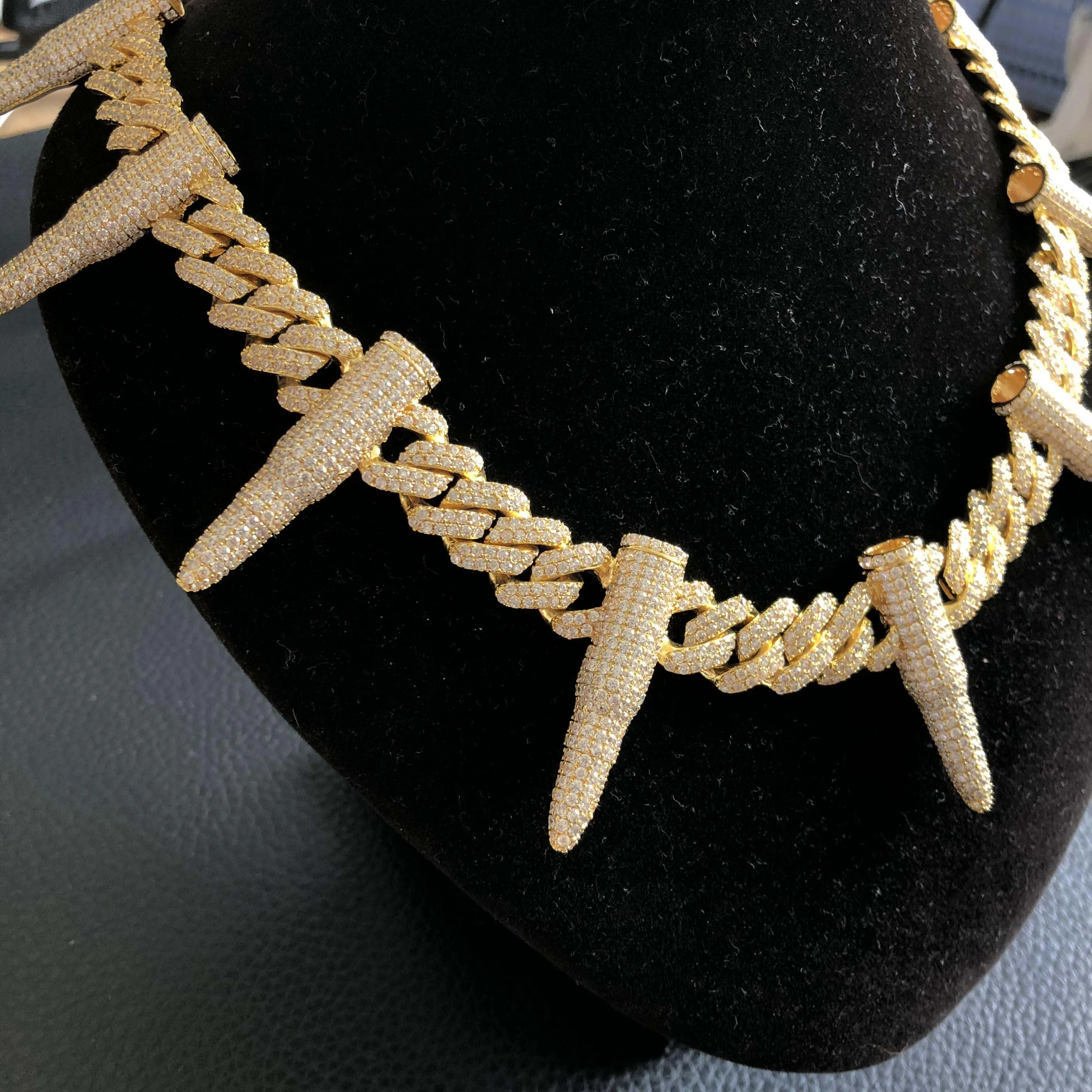 Мужская кубинская цепь 12 мм Прямая поставка | Украшения и аксессуары