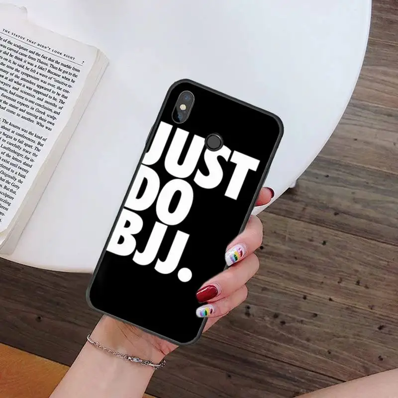 

BJJ Brazilian Jiu Jitsu pattern high quality luxury Phone Case shell For Xiaomi Redmi note 7 8 9 t k30 max3 9 s 10 pro lite