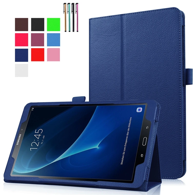 

Tab A A6 10.1inch Tablet SM-T580 T585 Case PU Leather Stand Cover Auto Sleep/Wake for Samsung Galaxy Tab A7 10.4 T500 Case Tab A