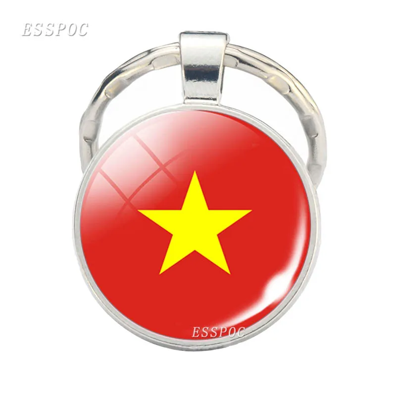 Брелок с флагом ЮгоВосточной Азии Бруней Бирма Камбоджа Сингапур Тайланд