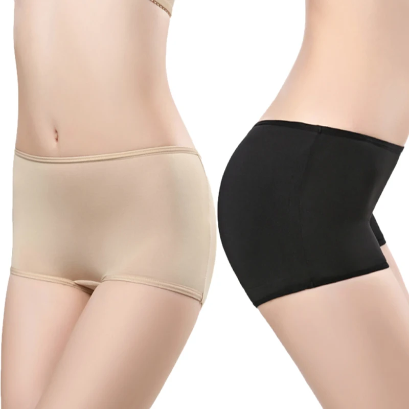 Нижнее белье для женщин бесшовное нижнее с эффектом пуш ап и увеличитель бедер