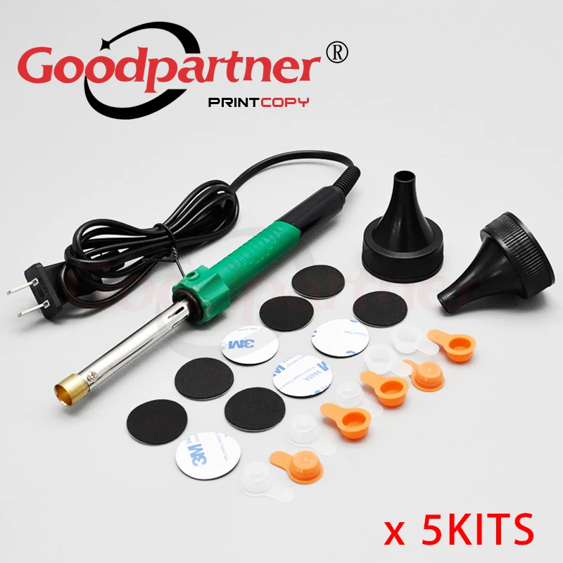 Cheap 5x toner cartucho recarga ferramenta driller de solda elétrica impressora ferro reparação manutenção buraco fazendo kit solda