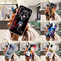 tokyo ghoul touka kirishima phone case for samsung a10 a12 a50 a51 a52 a21 a31 a32 a71 s10 s20 s21 plus fe ultra