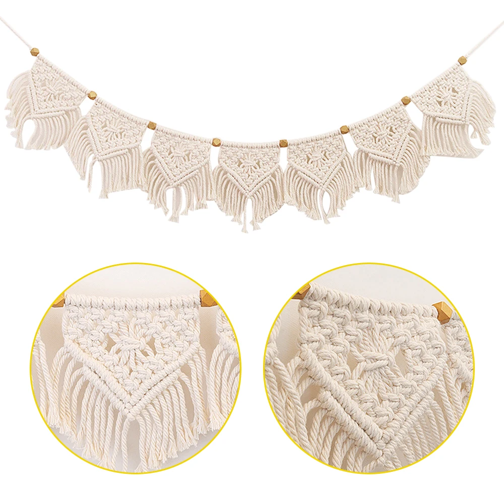 Богемные баннеры макраме настенный гобелен художественные настенные украшения