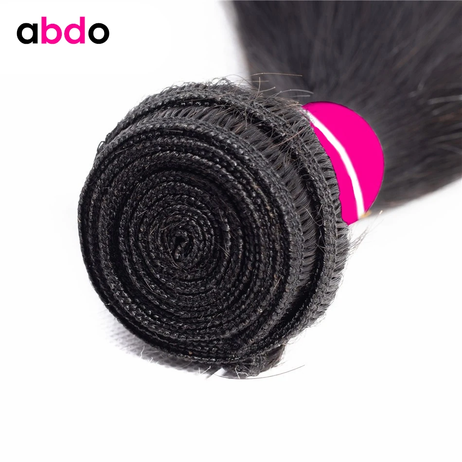 Abdo бразильские прямые 100% человеческие волосы 1 шт. пучки волос 28 30 дюймов